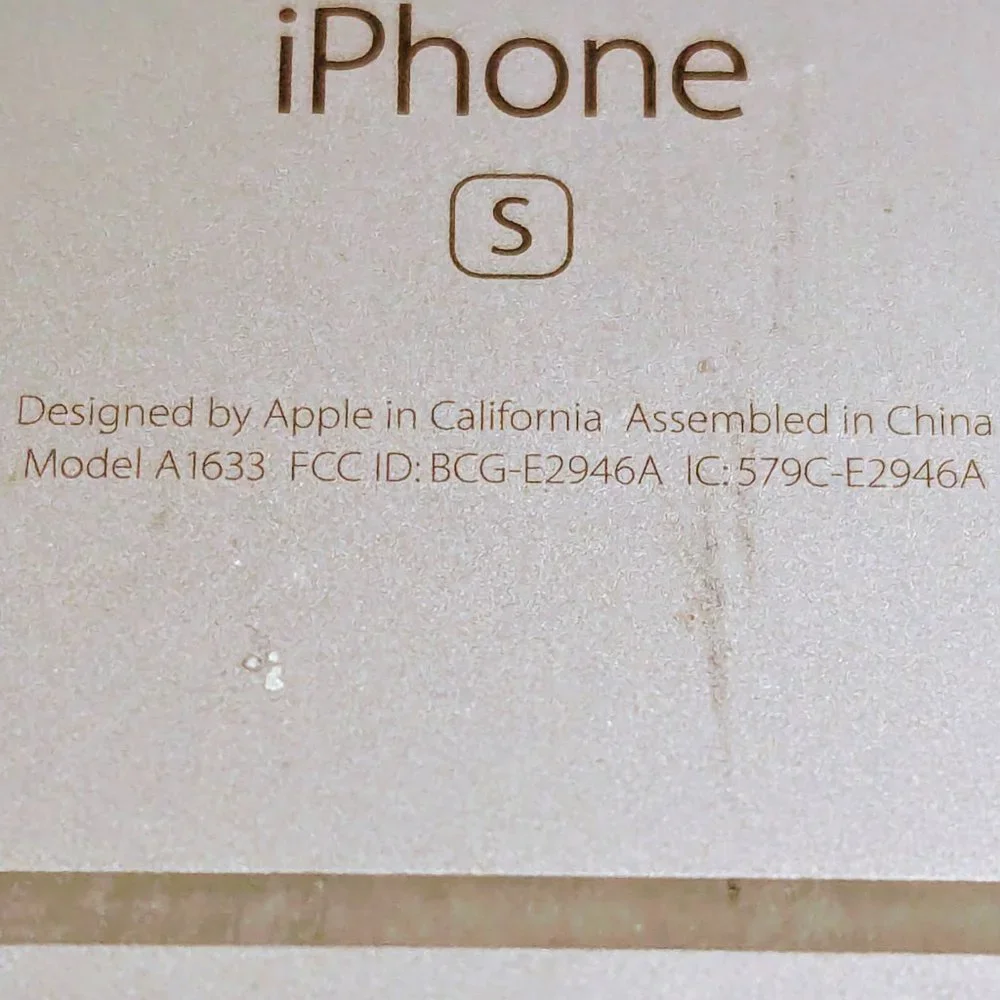 iPhone 6S (A1633) - 64 GB #5 (For parts)***